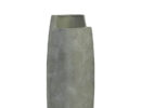 Κεραμικο Βαζο Γκρι Πετρας Μινιμαλ 21x12x37.5cm