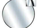 Καθρέπτης επιτοίχιος στρογγυλός μαύρος Φ80Χ4εκ.