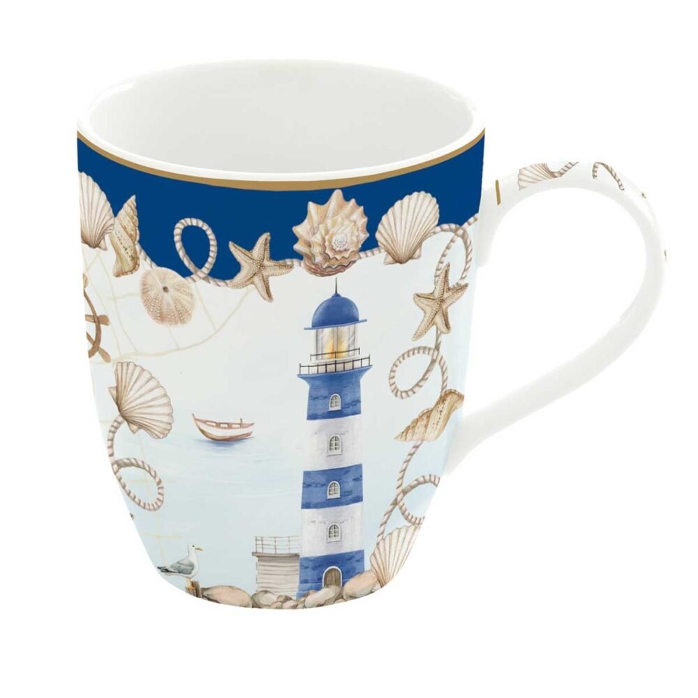 Κούπα πορσελάνη 350ml blue lighthouse