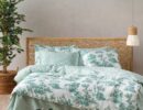 Σεντόνια υπέρδιπλα σετ/4 TOILE 02  2(240X270)+2(50X70) 100% ΒΑΜΒΑΚΙ SATEN