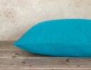 Unicolors σετ/2 μαξιλαροθήκες Petrol Blue 52X72εκ. 100% βαμβάκι