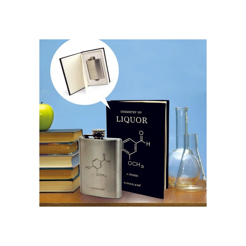 Chemistry 101 φλασκί σε θήκη βιβλίο