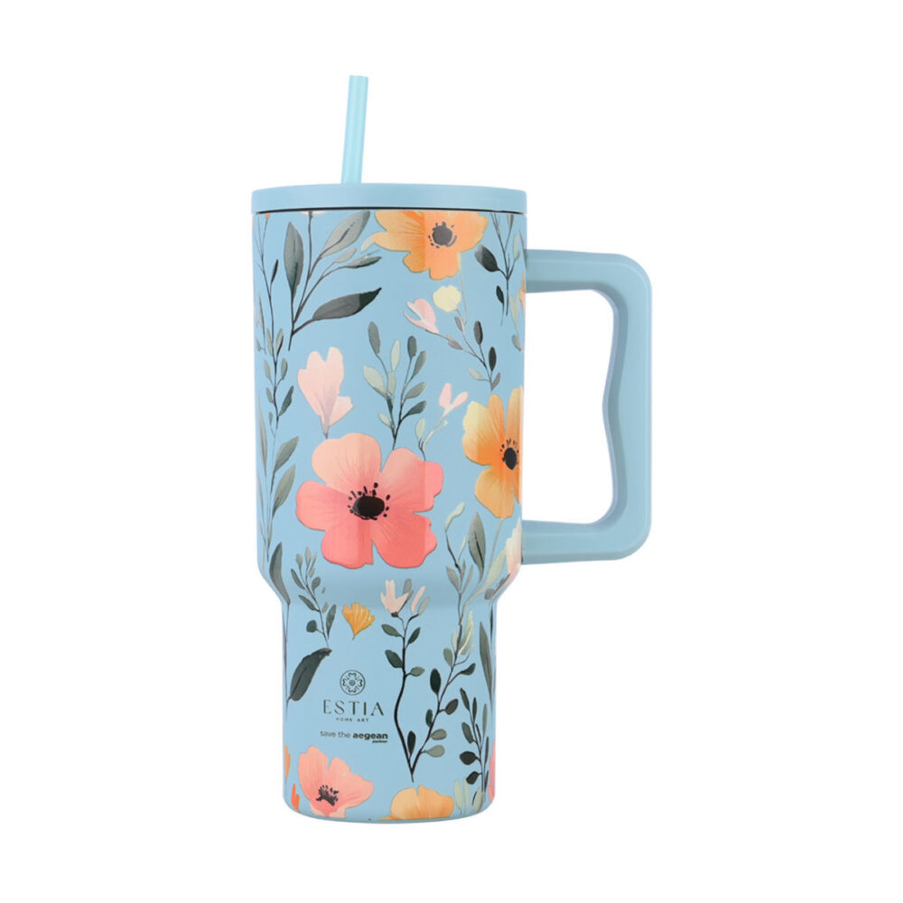 Θερμός XL με καλαμάκι Sky Garden 900ml
