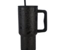 Θερμός XL με καλαμάκι Noir Echo 900ml