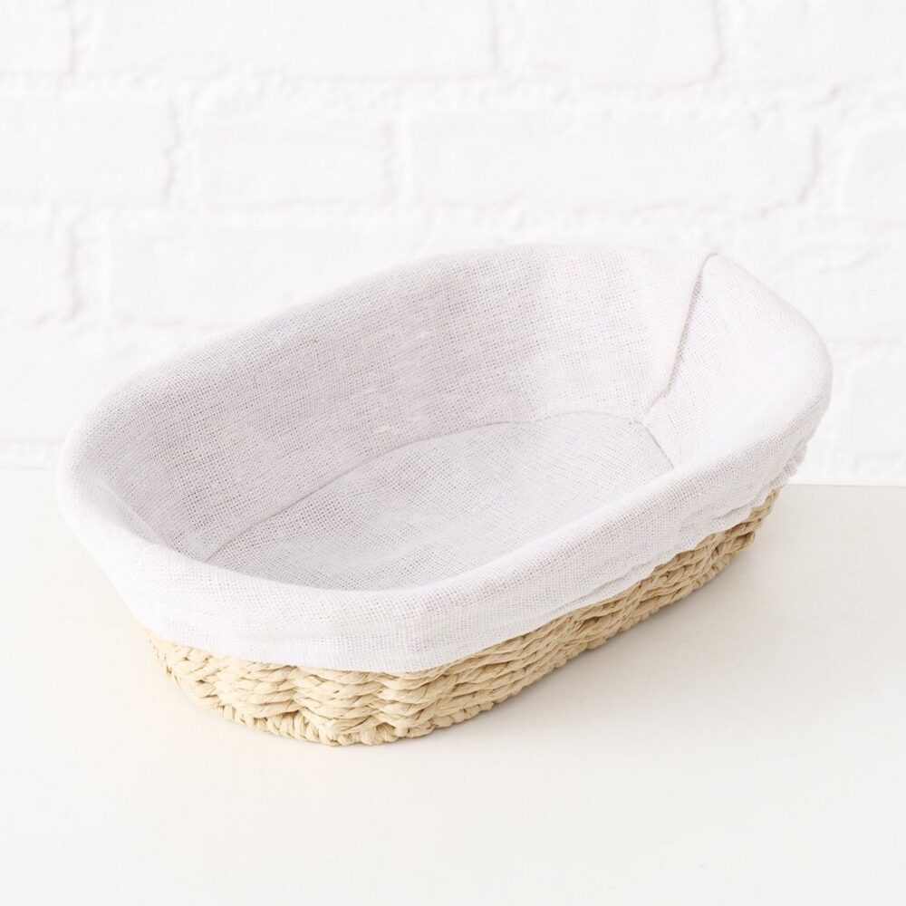 ΚΑΛΑΘΙ ΨΩΜΙΟΥ ΜΕ ΥΦΑΣΜΑ Cesta ΟΒΑΛ 29x21x7cm