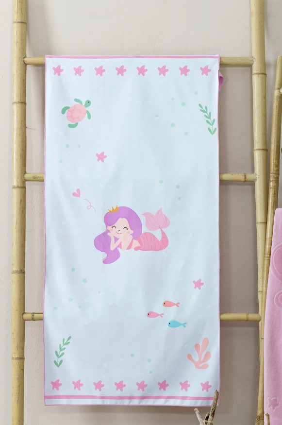Πετσέτα Θαλάσσης δύο όψεων Nerida 100% microfiber και τεχνολογία quick dry 70X140