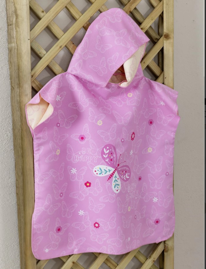 Πόντσο Be Happy 3-5 ετών 00% microfiber και τεχνολογία quick dry